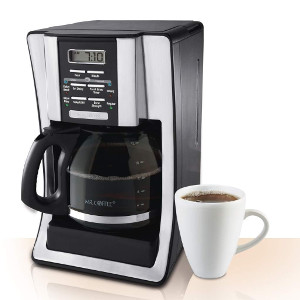 Mr. Coffee BVMC-SJX33GT 12-Cup Programmable Coffeemaker, Chrome