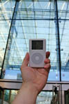 An iPod at the Brimingham Apple store