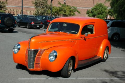 A picture of a 1940 Ford Sedan