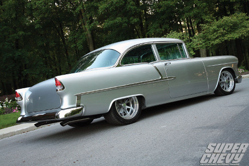 A picture of a 1955 Chevy Bel Air