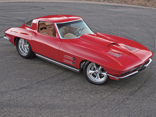 A picture of a 1963 Chevy Corvette Split Window