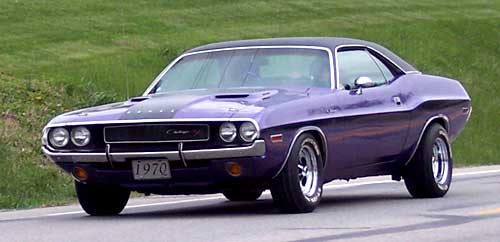 A picture of a 1970 Dodge Challenger