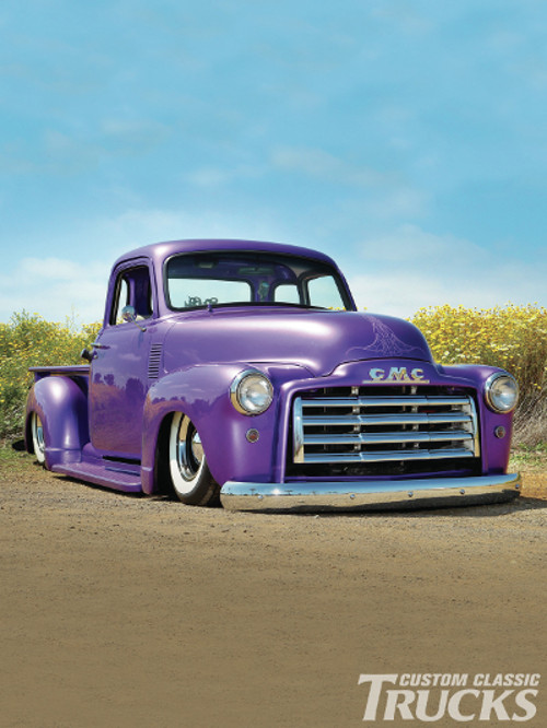 A picture of a 1948 GMC pickup